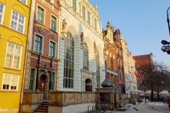 Poland - Gdansk - Long Market (street) - Artus Court