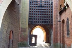 Poland - Malbork Castle - The gate to the Middle Castle