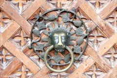 Poland - Malbork Castle - The Grandmaster's Palace - Doorknob