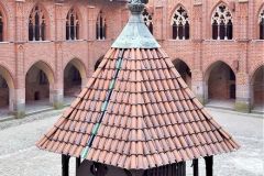 Poland - Malbork Castle - The High Castle Courtyard
