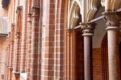 Poland - Malbork Castle - The High Castle Courtyard
