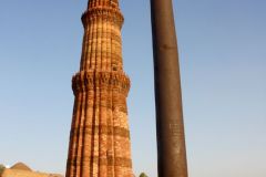 India - New Delhi - Qutub Minar - Iron Pillar