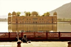 India - Jaipur - Jal Mahal (Water Palace) - Man Sagar Lake