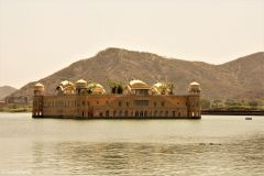 India - Jaipur - Jal Mahal (Water Palace) - Man Sagar Lake