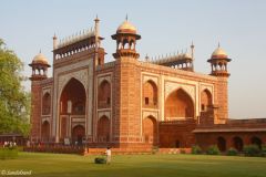 India - Agra - Taj Mahal - The Great Gate