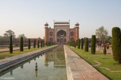 India - Agra - Taj Mahal - The Great Gate
