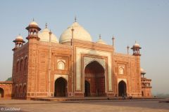 India - Agra - Taj Mahal - The Mosque