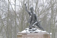 Belarus - Minsk - Marat Kazei Monument