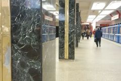Belarus - Minsk - Partizanskaya metro station