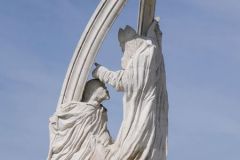 Hungary - Danube Knee - Esztergom - Saint István coronation statue