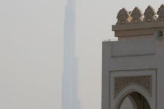 UAE - Dubai - Zabeel Masjid - Burj Khalifa