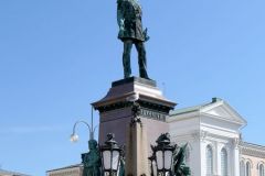 Finland - Helsinki - Senate Square - Alexander II of Russia statue