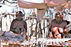 Namibia - Road C35 - Roadside Craft sales