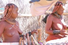 Namibia - Road C35 - Roadside Craft sales