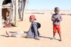 Namibia - Road C35 - Roadside Craft sales