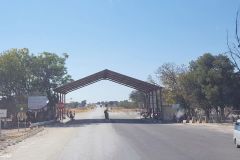 Namibia - Road B8 - Mururani Gate