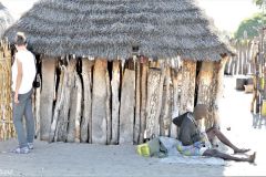 Namibia - Road B8 - Visit to local household