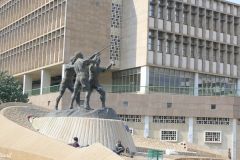 South Africa - Johannesburg - Gold Miners Monument