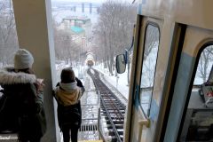Ukraine - Kiev - Nyzhnia stantsiia funicular