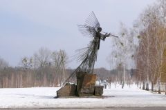 Ukraine - Chernobyl - Third Angel Statue