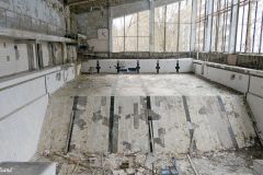 Ukraine - Chernobyl - Pripyat - Public pool