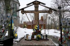 Ukraine - Kiev - Memory site of the Heroes of the Heavenly Hundred activists of the Revolution of Dignity 2013-2014