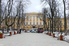 Ukraine - Kiev - Taras Shevchenko Park - Kiev Philology Institut