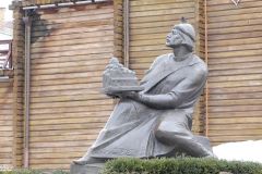 Ukraine - Kiev - Golden Gate - Yaroslav the Wise Monument
