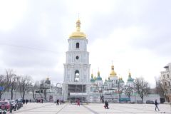 Ukraine - Kiev - St. Sophia's Cathedral Complex - Bell Tower