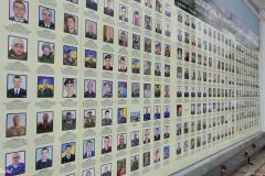 Ukraine - Kiev - The Wall of the People's Memory of the Victims of Ukraine for 2014-2017