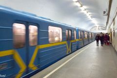 Ukraine - Kiev - Khreshchatyk metro station (1960)