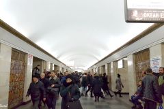 Ukraine - Kiev - Khreshchatyk metro station (1960)