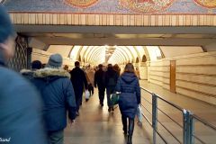 Ukraine - Kiev - Zoloti Vorota metro station (1989)