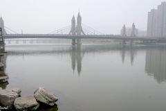 China - Beijing - Grand Canal - Beijing Tongzhou Canal Park - Yudaihe Bridge
