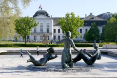 Slovakia - Bratislava - Presidential Palace - Presidential garden