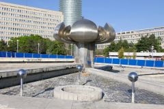 Slovakia - Bratislava - Freedom Square - Union Druzba fountain