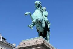 Denmark - Copenhagen - Højbro plads - Biskop Absalon statue