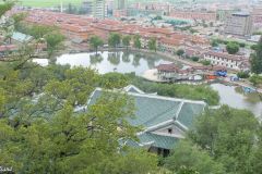 DPRK - Sariwon - Mt. Kyongnam pavilion