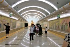 DPRK - Pyongyang - Kaeson Metro Station
