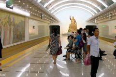 DPRK - Pyongyang - Kaeson Metro Station