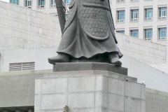 ROK - Seoul - Sejong-daero street - Statue of Admiral Yi Sun-sin