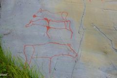 Troms og Finnmark - Alta - Hjemmeluft - Rock Art (carvings)