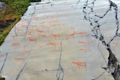 Troms og Finnmark - Alta - Hjemmeluft - Rock Art (carvings)