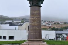 Troms og Finnmark - Hammerfest - The Struve Geodetic Arc - The Meridian Column