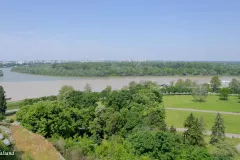Serbia - Beograd - Kalemegdan - Sava and Danube Rivers