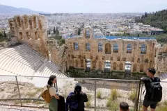 Hellas - Athen - Acropolis - Odeon of Herodes Atticus
