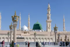 Saudi Arabia - Medina - The Prophet's Mosque (al-Masjid an-Nabawi) - The Green Dome