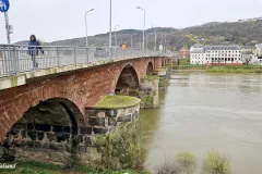 Germany - Trier - Roman Bridge - Mosel River