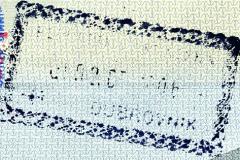 Croatia entry or exit stamps, 2006