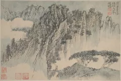 Landscapes (Shitao (Zhu Ruoji), ca. 1690s)